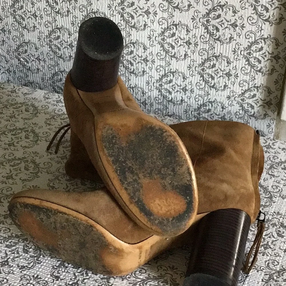 Isabel Marant Brown Heeled Boots - Picture 4 of 5